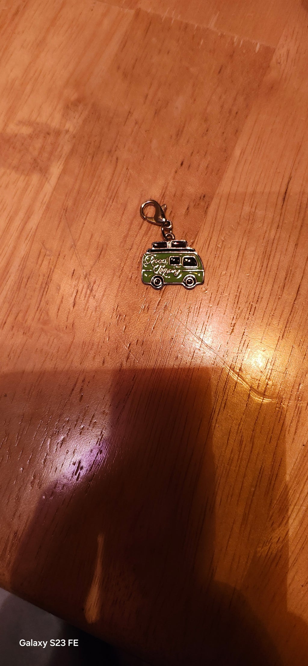 Road Trippin’ Van Charm | Cute Camper Van Pendant for Bracelets & Keychains