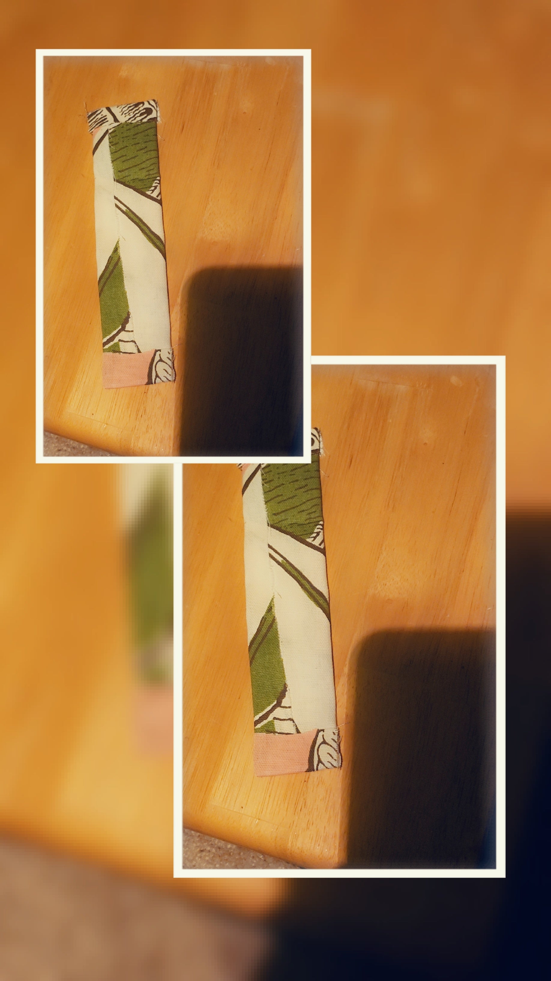 Floral Fabric Bookmark | Handmade Style Bow Bookmark for Book Lovers
