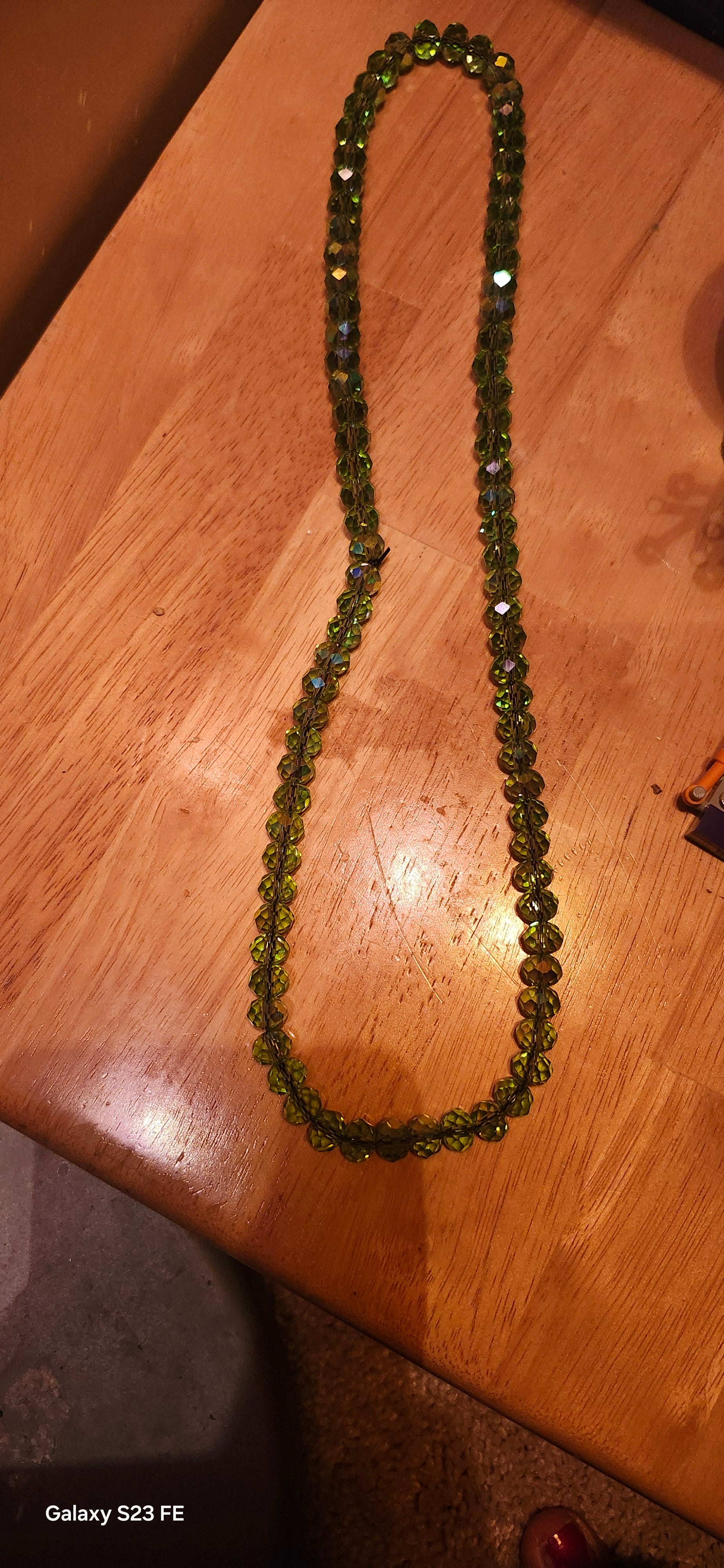 Lime Green Necklace – Bold Minimalist Statement Necklace for Women
