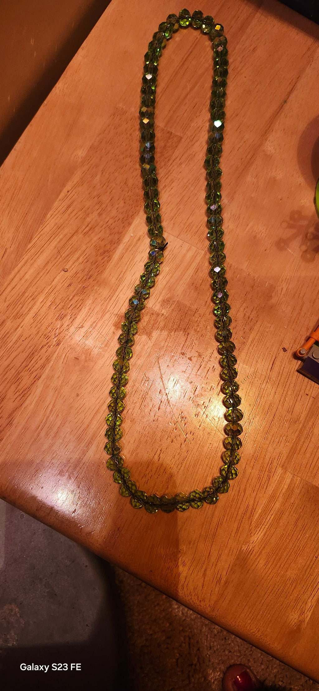 Lime Green Necklace – Bold Minimalist Statement Necklace for Women