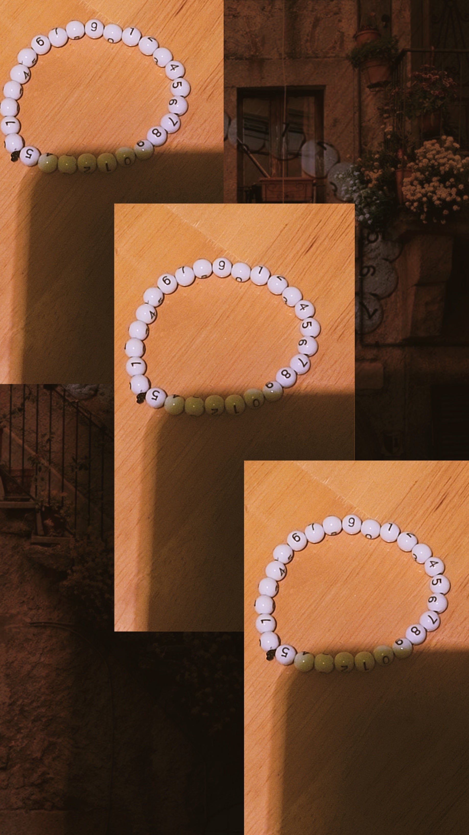 Minimalist Number Bracelet – Custom Simple Beaded Teacher Bracelet | Educational Gift Jewelry