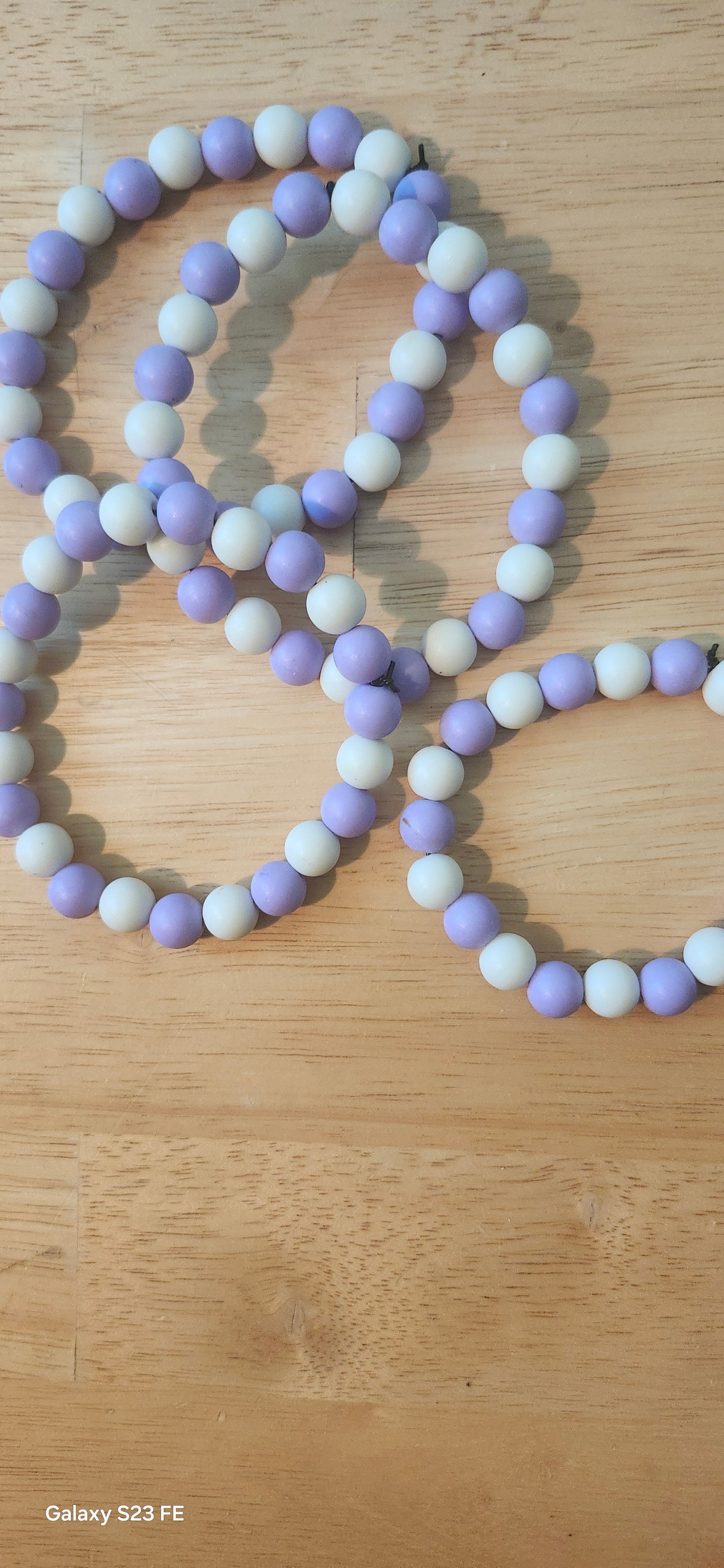 Purple and White Bracelet – Elegant Handmade Beaded Bracelet for Women, Stylish Everyday Fashion Jewelry Gift