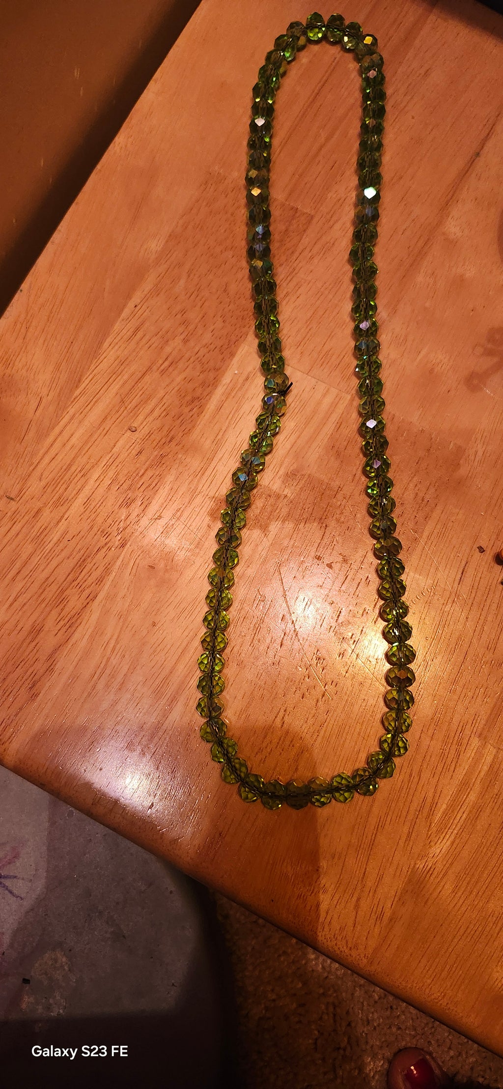 Lime Green Necklace – Bold Minimalist Statement Necklace for Women