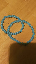 Turquoise Blue Bracelet | Elegant Handmade Style Beaded Bracelet for Women