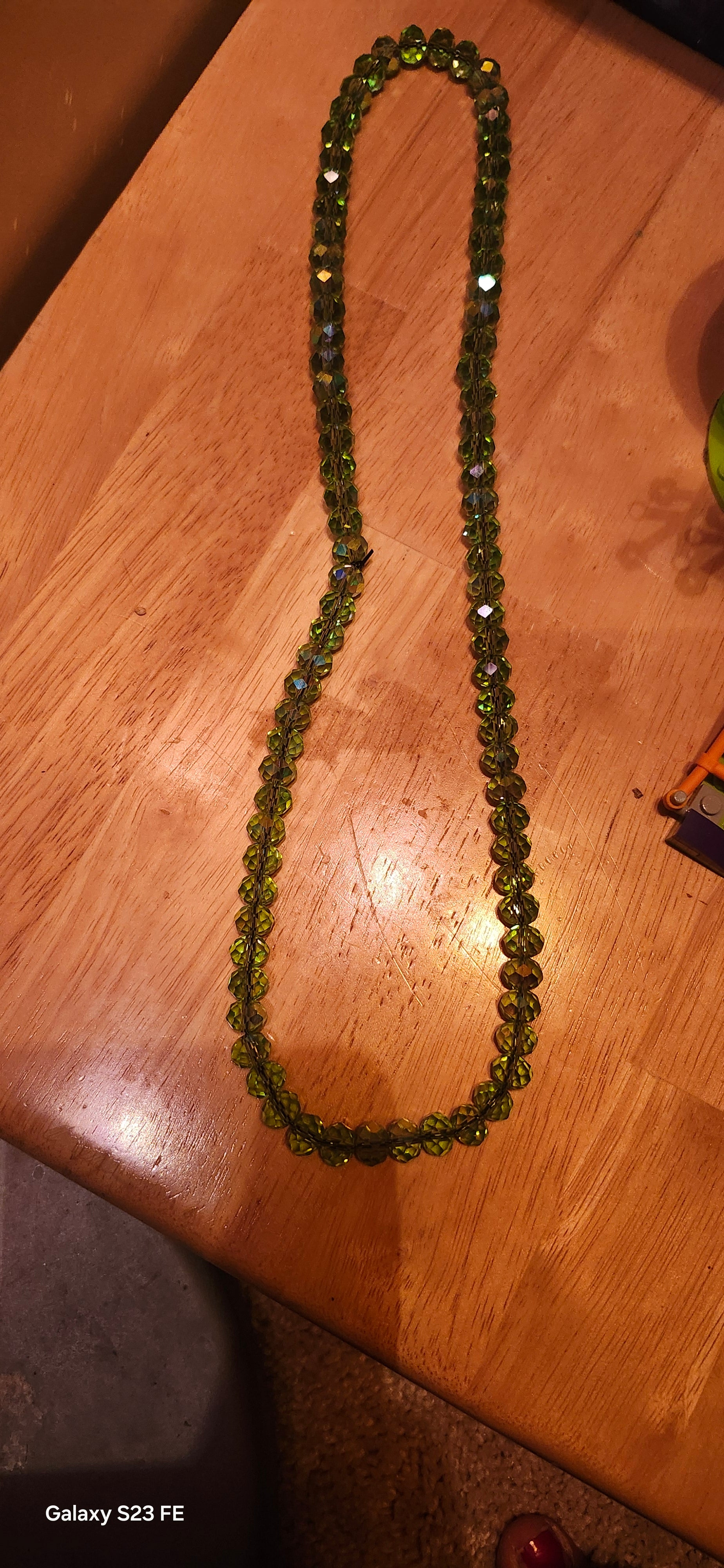 Lime Green Necklace – Bold Minimalist Statement Necklace for Women