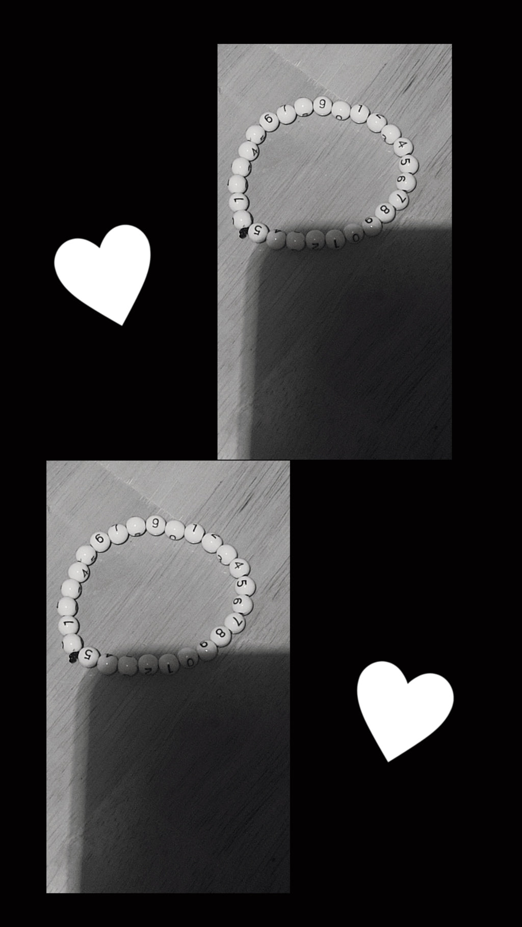 Minimalist Number Bracelet – Custom Simple Beaded Teacher Bracelet | Educational Gift Jewelry