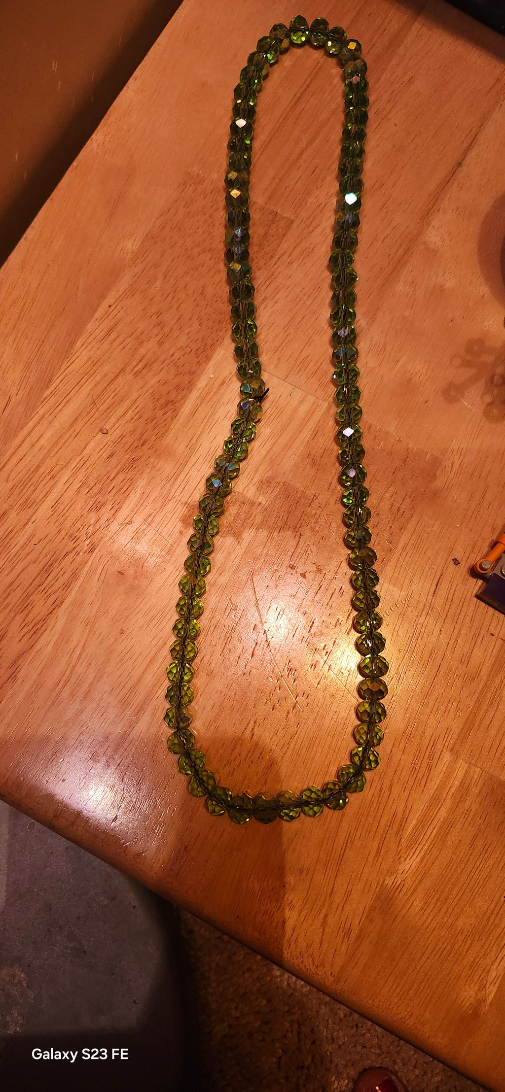 Lime Green Necklace – Bold Minimalist Statement Necklace for Women