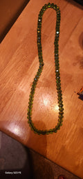 Lime Green Necklace – Bold Minimalist Statement Necklace for Women