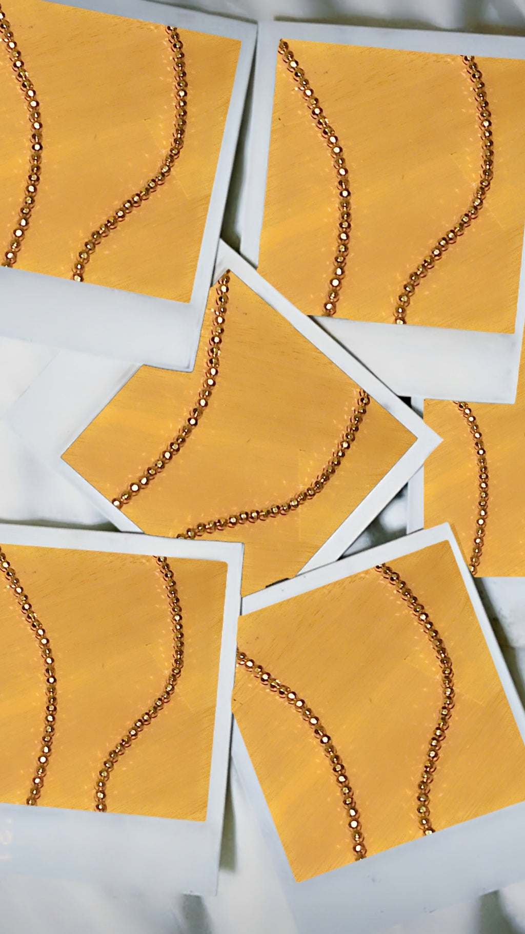 Gold Beaded Necklace for Women | Elegant Minimalist Jewelry Piece