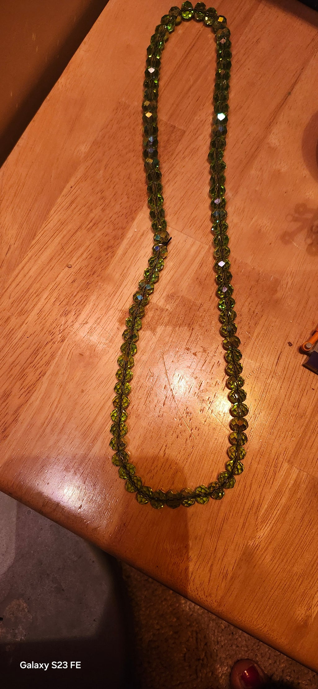 Lime Green Necklace – Bold Minimalist Statement Necklace for Women