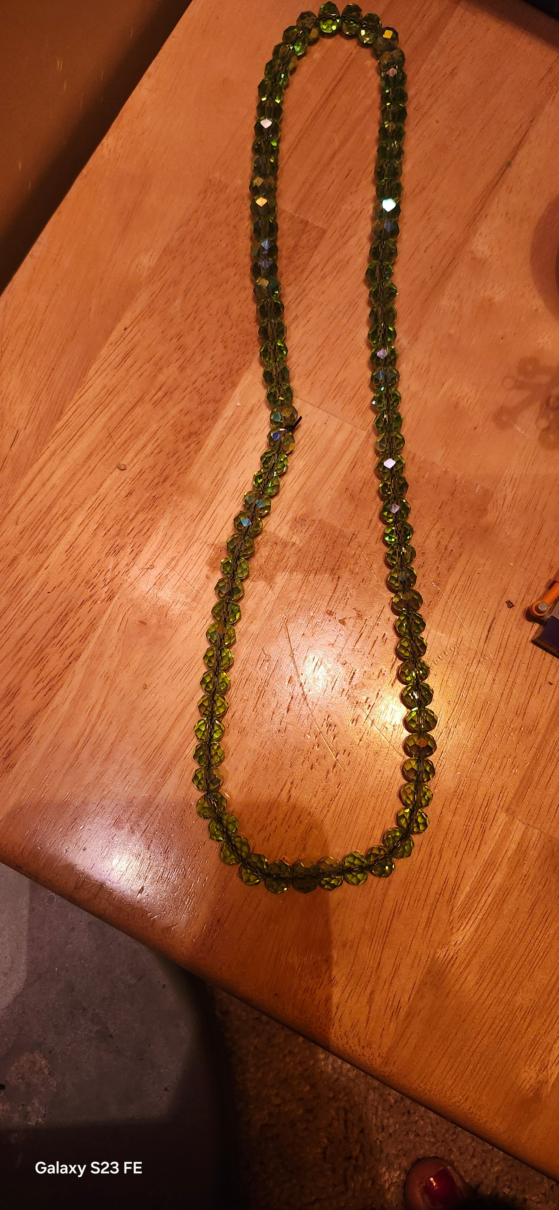Lime Green Necklace – Bold Minimalist Statement Necklace for Women