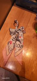 Paris Bow Bag Charm – Elegant Eiffel-Inspired Handbag Accessory