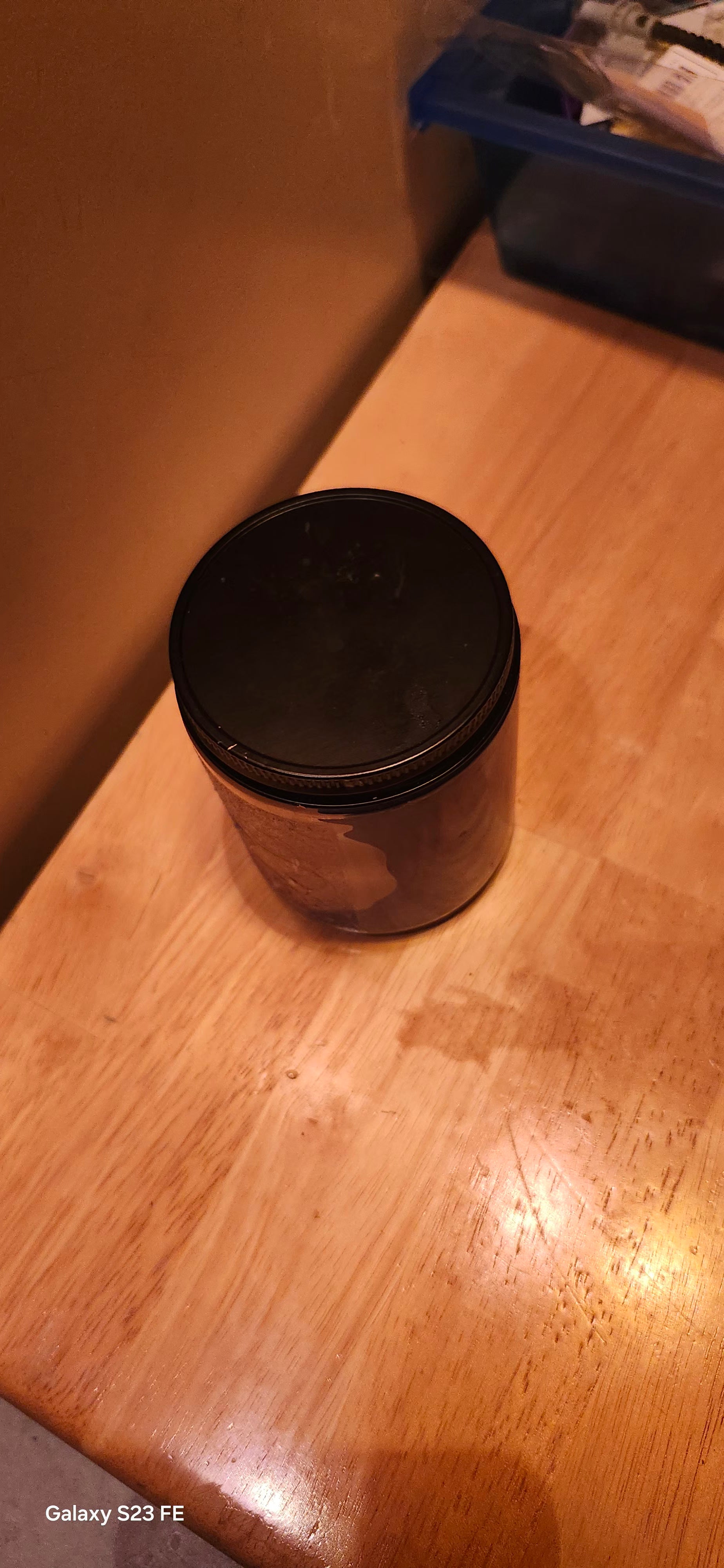 Christmas Smell Blue Candle – Festive Holiday Scented Candle