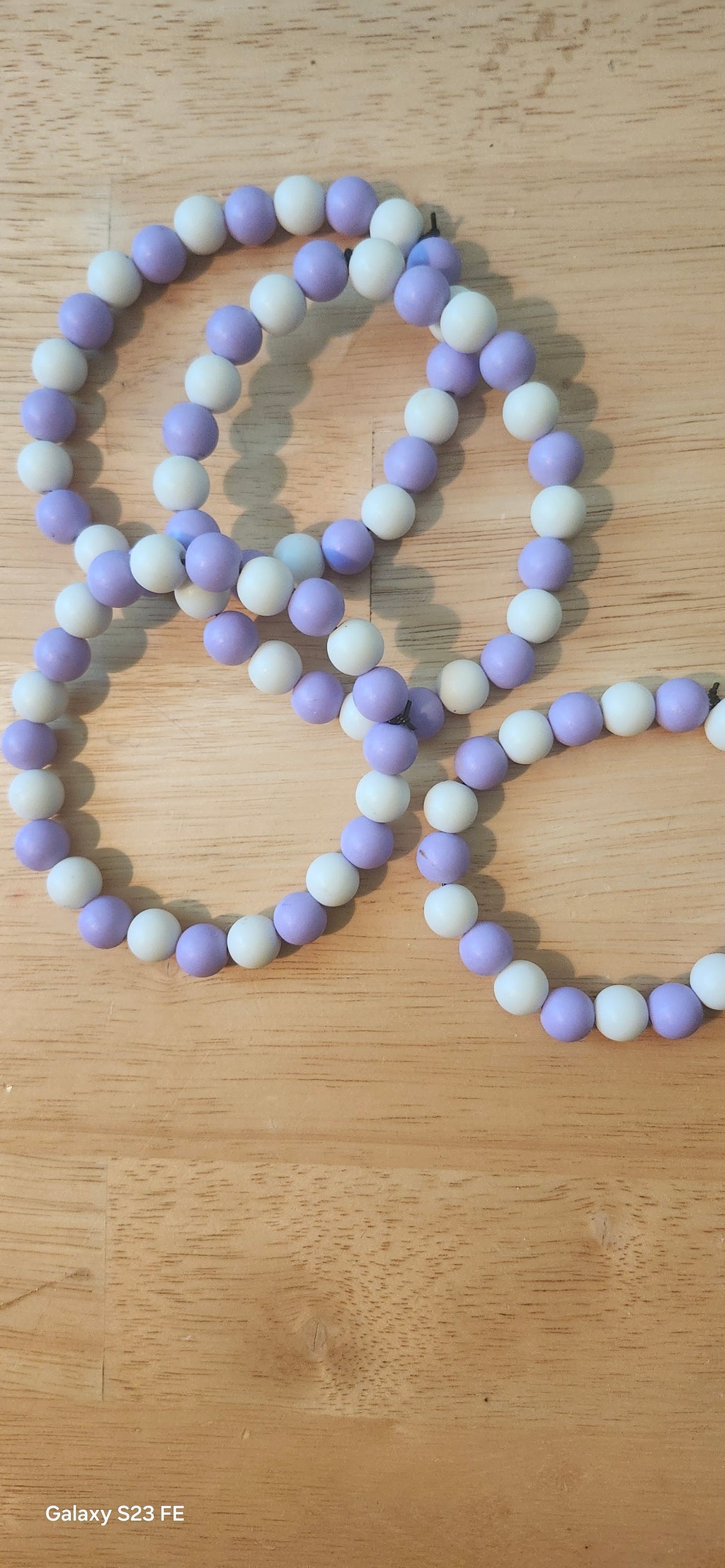 Purple and White Bracelet – Elegant Handmade Beaded Bracelet for Women, Stylish Everyday Fashion Jewelry Gift