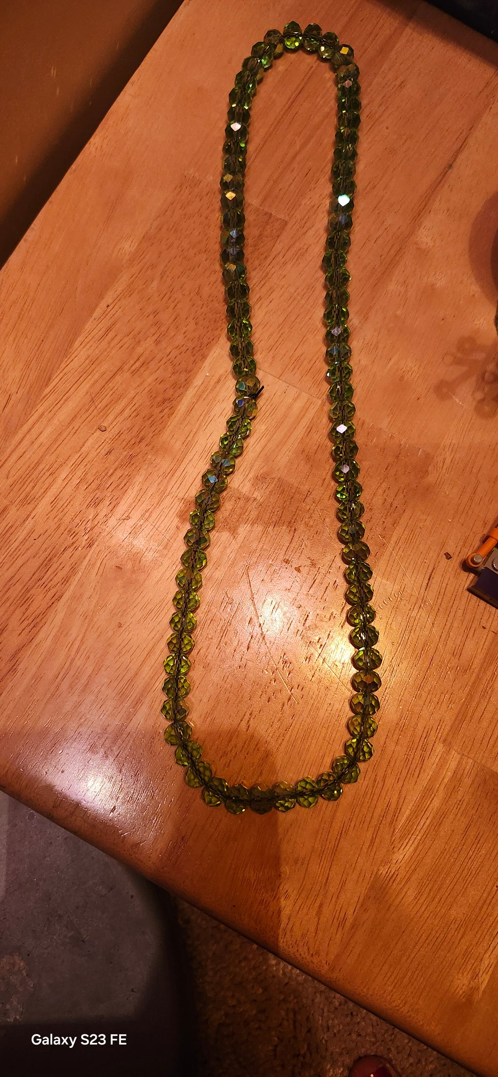 Lime Green Necklace – Bold Minimalist Statement Necklace for Women