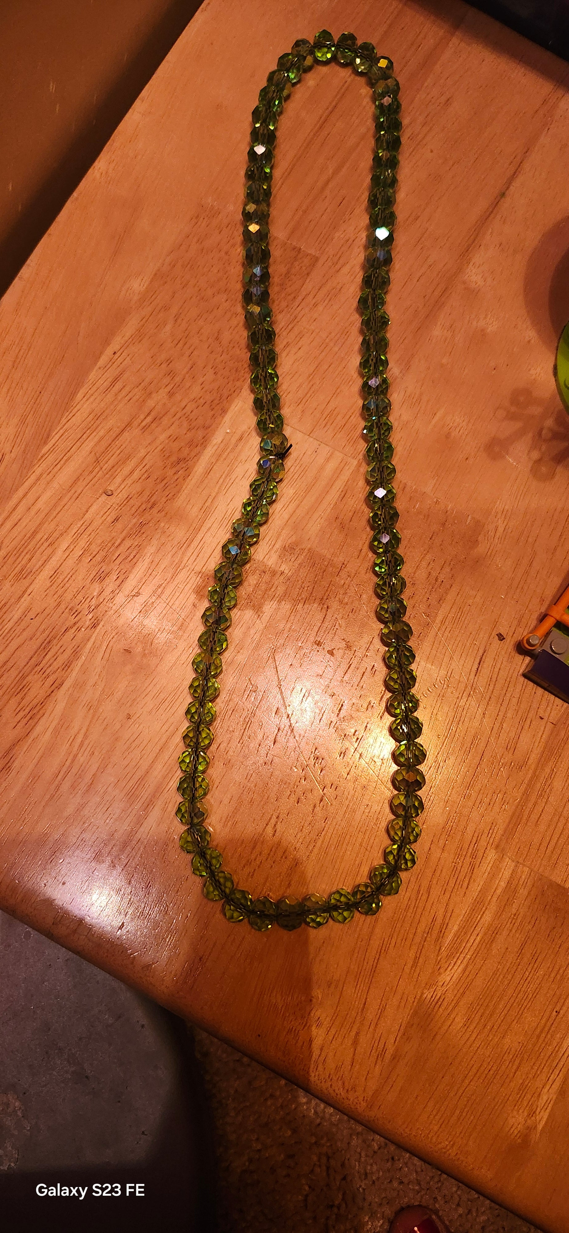 Lime Green Necklace – Bold Minimalist Statement Necklace for Women