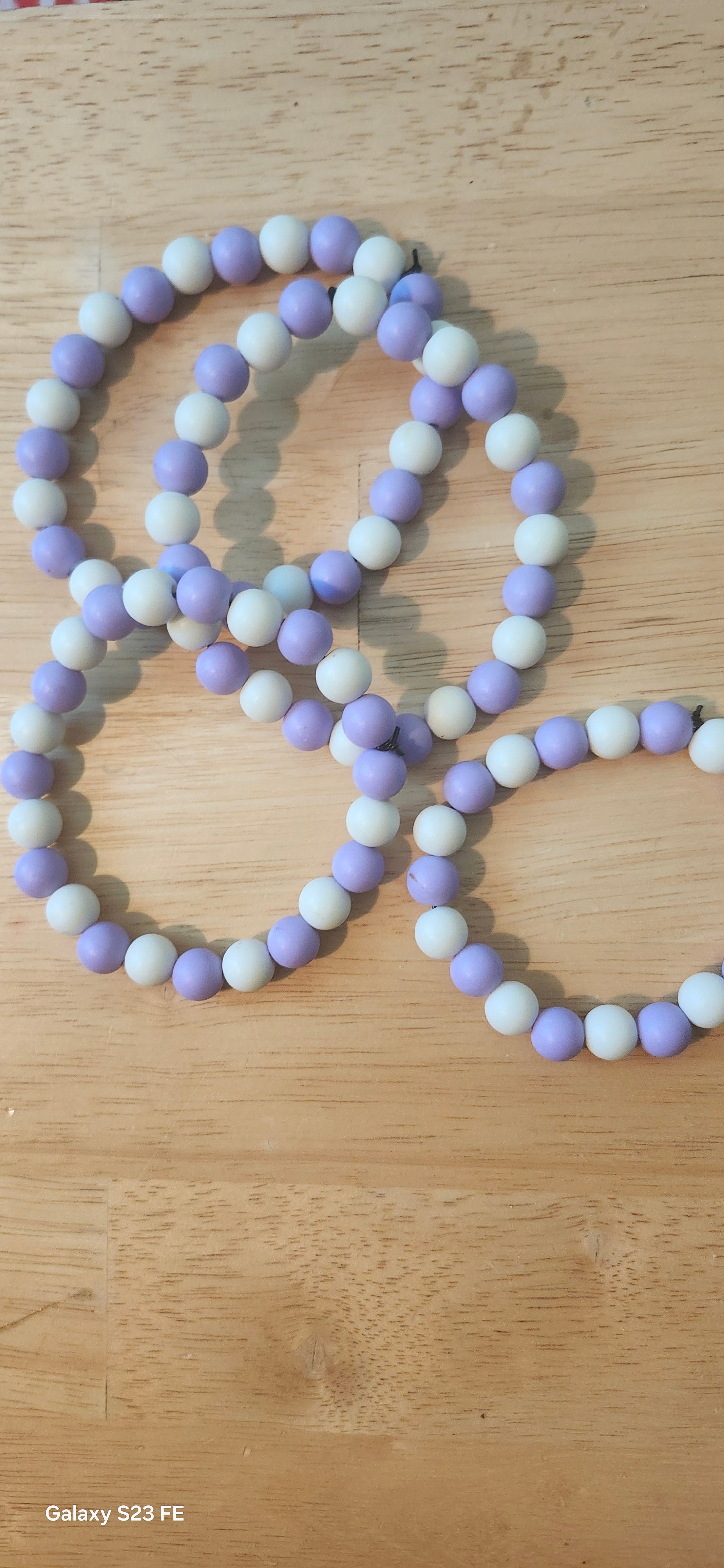 Purple and White Bracelet – Elegant Handmade Beaded Bracelet for Women, Stylish Everyday Fashion Jewelry Gift