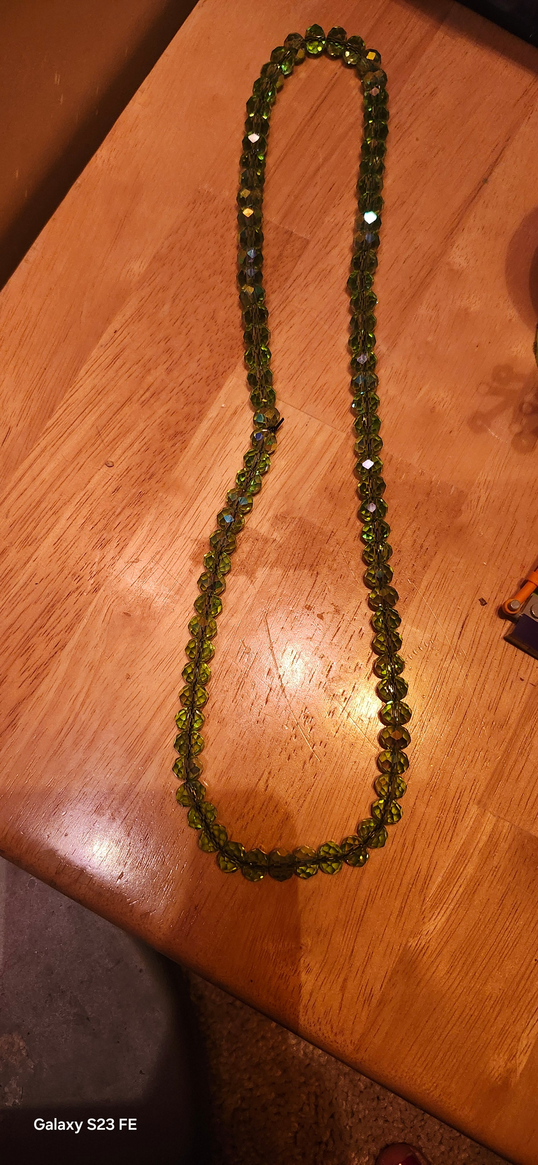 Lime Green Necklace – Bold Minimalist Statement Necklace for Women