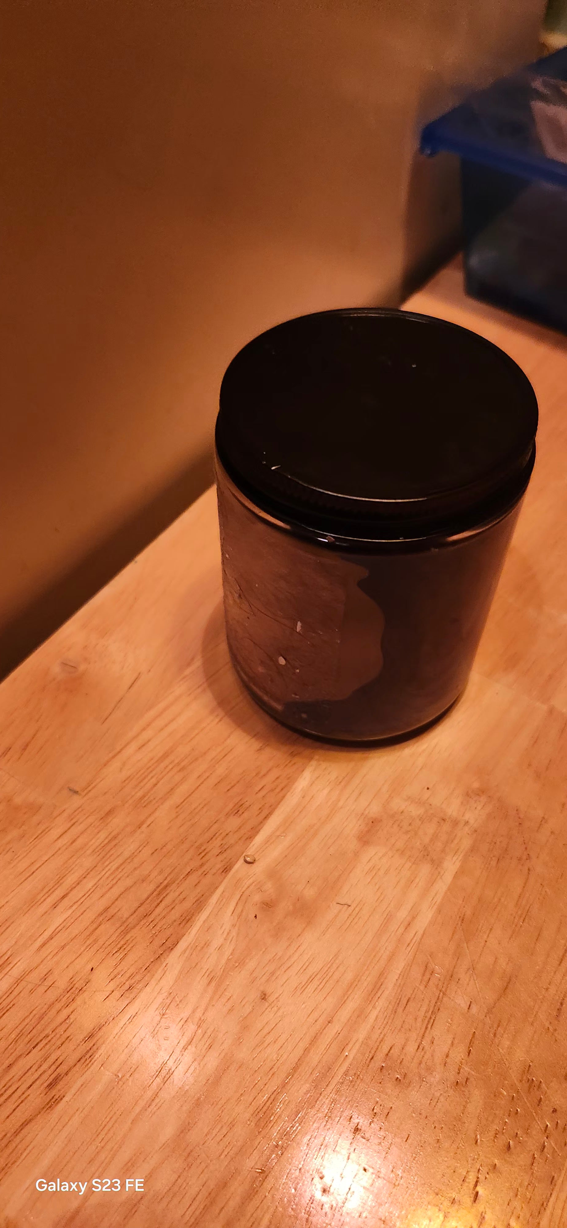 Christmas Smell Blue Candle – Festive Holiday Scented Candle