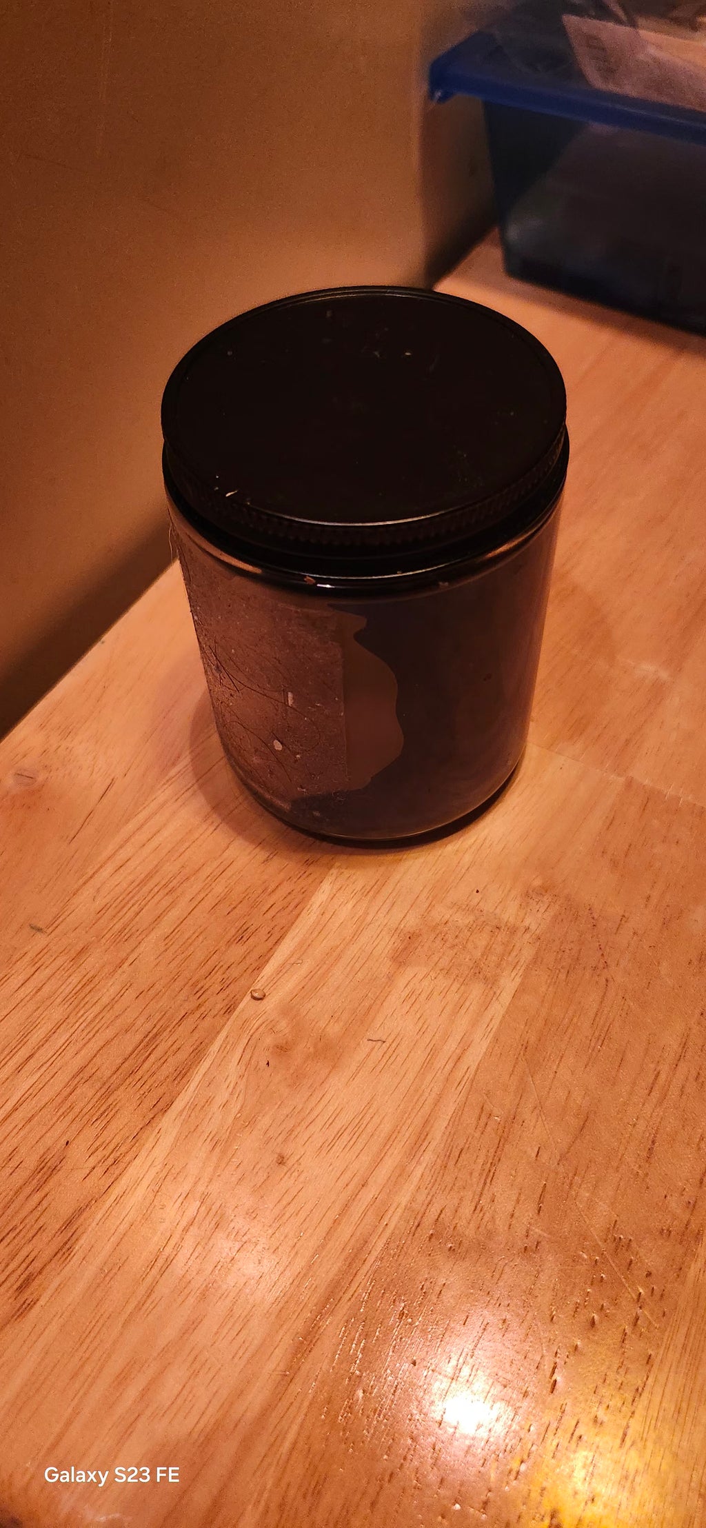 Christmas Smell Blue Candle – Festive Holiday Scented Candle