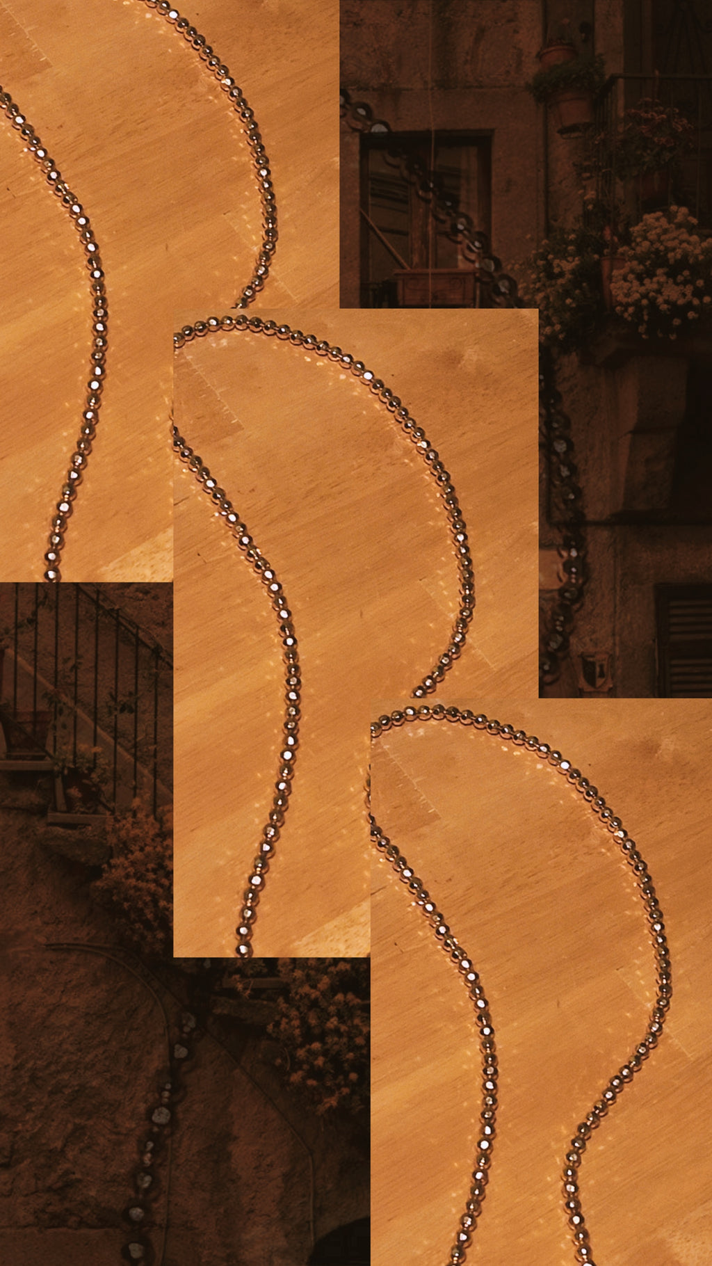 Gold Beaded Necklace for Women | Elegant Minimalist Jewelry Piece