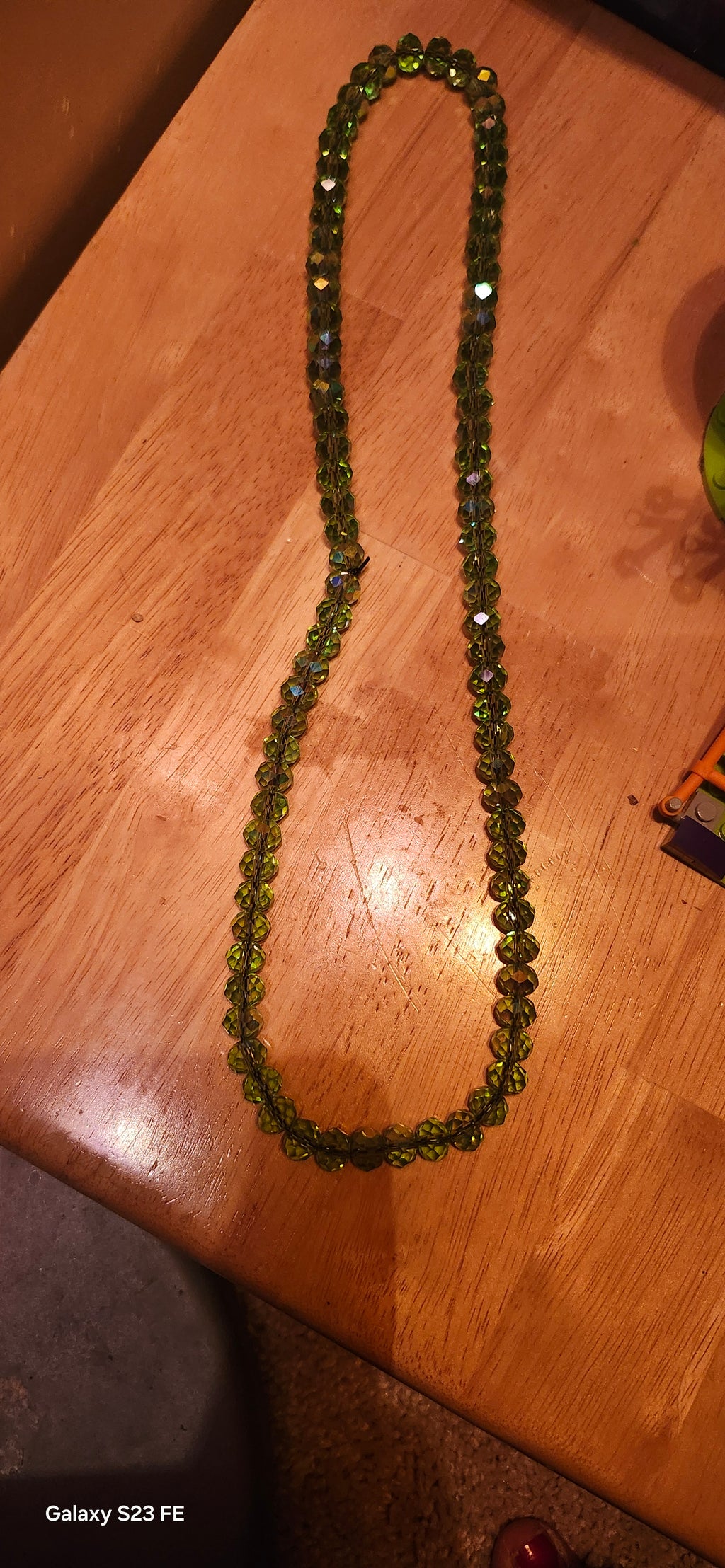 Lime Green Necklace – Bold Minimalist Statement Necklace for Women